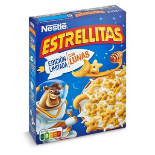 Cereales Integrales Con Miel Nestlé Estrellitas Caja 270 G