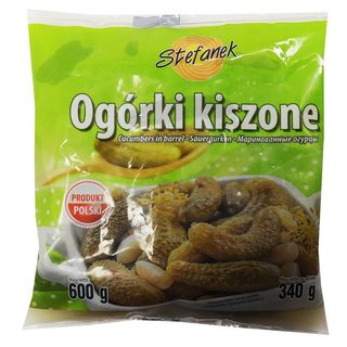 Stefanek - Ogórki kiszone - 340 g