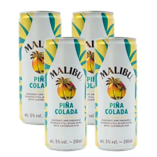 Pack Malibú Piña Colada Latas