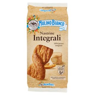 Mulino Bianco Nastrine Integrali Merenda 100% Farina Integrale 6 pezzi 240g