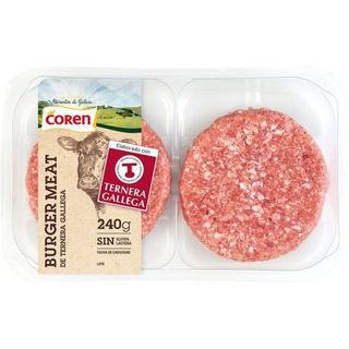 Burger Meat Ternera Gallega Coren 240 G