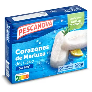 Corazones De Merluza Pescanova 500 G