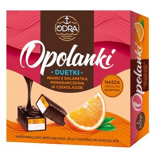 Odra - Pianka Z Galaretką Pomarańczową W Czekoladzie - 400 G