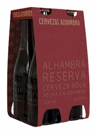 Cerveza Reserva Roja Alhambra P4X33Cl
