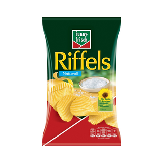 Papas Fritas Funny Frisch Naturales Onduladas 150Gr