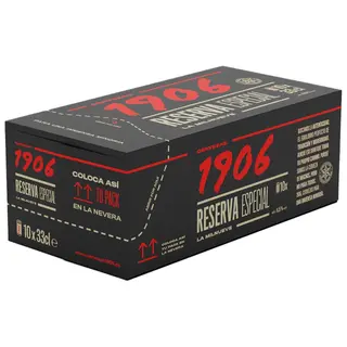 Cerveza 1906 Lata Pack 10X33 Cl