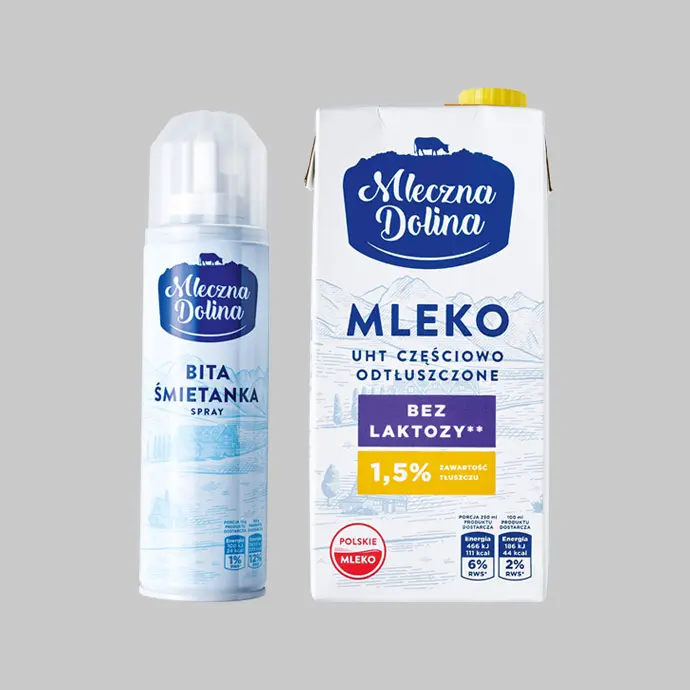 Mleko i śmietana
