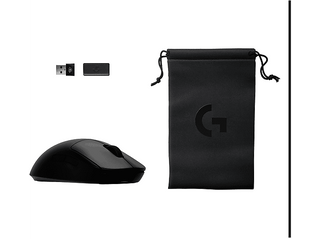 Ratón gaming - Logitech G Pro 2 Lightspeed + Funda + Dongle