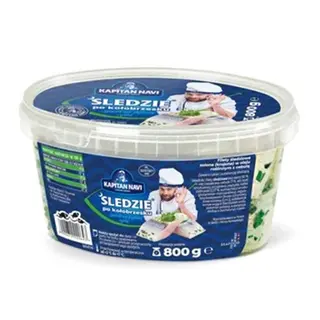 Kapitan Navi Śledzie po kołobrzesku 800 g