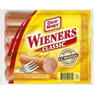 Salchichas Wienner Oscar Mayer, Sobre 200 G