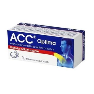 ACC Optima 600 mg 10 tabletek