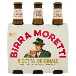 Birra Moretti Ricetta Originale 3 X 33 Cl