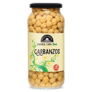 Garbanzos Cocidos Extra Vegecampo De Dia Frasco 400 G