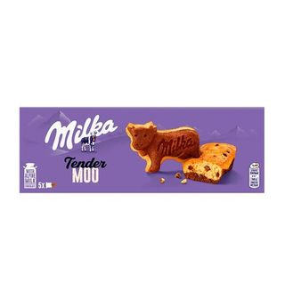 Bizcocho Con Pepitas De Chocolate Tender Moo Milka Caja 140 G