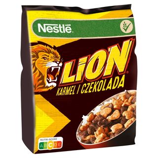 Nestlé Lion Płatki karmel i czekolada, 375 g
