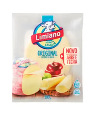 Queijo Limiano fatias 200 g