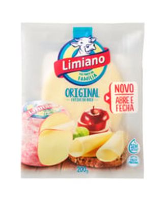 Queijo Limiano fatias 200 g