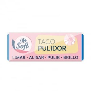 Pulidor De Uñas En Taco Soft Carrefour 1 Ud.
