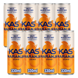 KAS Naranja Zero Refresco 8x33cl