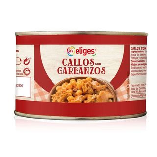 IFA ELIGES Callos Con Garbanzos, 380G