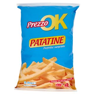 Patate Prefritte Penny 2.5KG