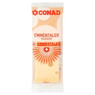 CONAD Emmentaler Svizzero 250 g - 8003170001046