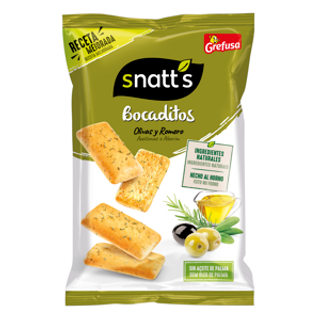 Snack Mediterráneo Olivas-Romero Snatt'S 110Gr.