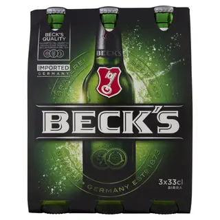 Birra Pilsner Tedesca Beck'S 3X33Cl