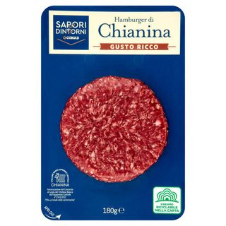 SAPORI & DINTORNI CONAD Hamburger di Chianina Gusto Ricco 180 g - 8003170088566