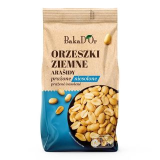 BakaD'Or Orzeszki ziemne prażone niesolone 400 g
