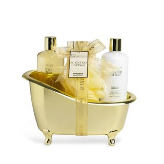Idc Institute Scented Bath Gold 4Pcs Bathtub (303843)
