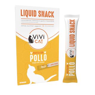 Vivi cat liquid snack 6x15g pollo