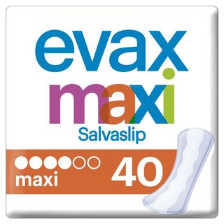 Salvaslip Maxi - Evax - 40 unidades 8410108133326