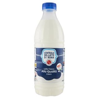 Centrale del Latte di Roma Latte Fresco Alta Qualità Intero 1000 ml