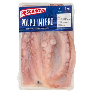 Pescanova Polpo Intero Al Punto Di Sale 1 Kg