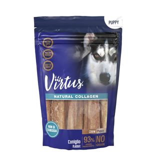 Virtus puppy natural collagen chew 90g coniglio