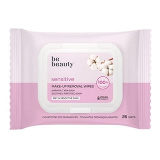 Be Beauty Care Chusteczki do demakijażu, skóra sucha i wrażliwa 25 szt.