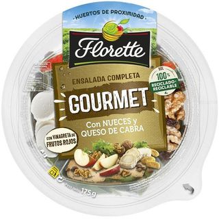 Ensalada Gourmet Nueces Y Queso Cabra Florette, Bowl 175 G (19471812)