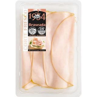 Pechuga de pavo braseada 1954 corte fresco ELPOZO, bandeja 120 g(20132940)