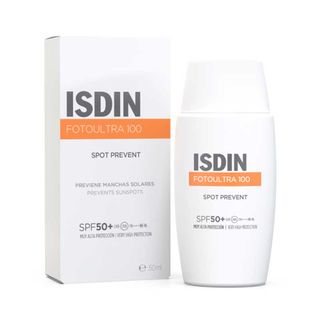 FotoUltra 100 Spot Prevent Fluido Solar Spf50+ 50Ml. Isdin (8470001631688)