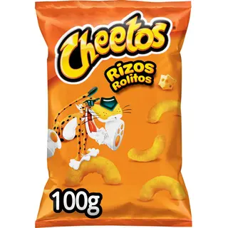 Cheetos Rizos Snacks de Maíz Sabor Queso 100g