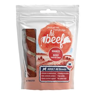 Hi beef snack dog twister manzo 140g