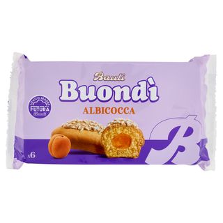Bauli Buondì l'Originale Albicocca 6 x 43 g