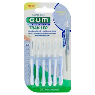 Gum Trav-ler Scovolino Interdentale 0.6 Mm 6 Pezzi - 000749118