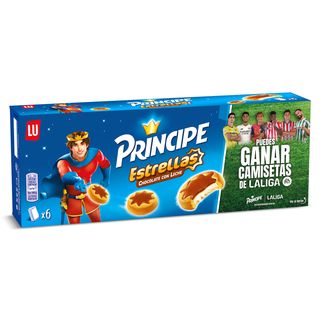 Galletas Rellenas De Chocolate Estrellas Principe Caja 225 G