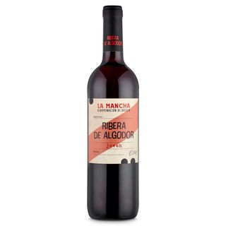Vino Tinto Joven D.O. La Mancha Ribera De Algodor Botella 75 Cl