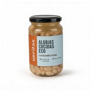 Alubias Cocidas Veritas Eco 220 Gr.