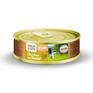 True Origins Pure Adult Pollo Y Conejo Lata Para Gatos 0.085Kg