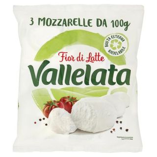 Vallelata Fior di Latte Mozzarelle 3 x 100 g