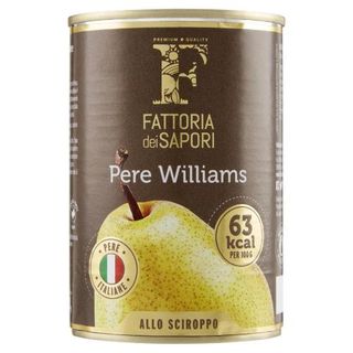Fattoria Dei Sapori Pere Williams Allo Sciroppo 420 G - 984682